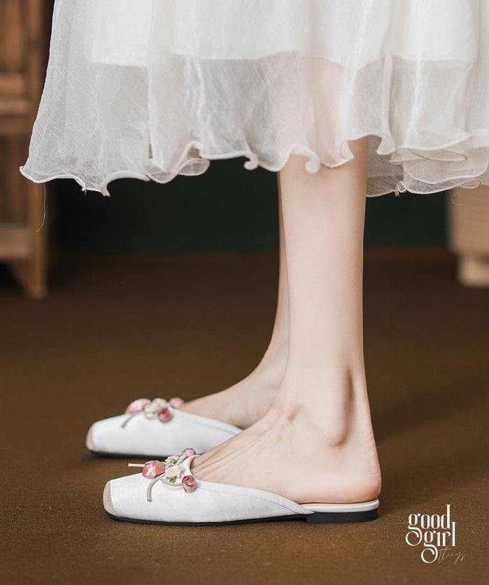 Vida Embellished Ballet Mules [8CDZH6KN]