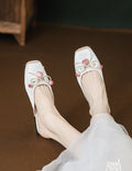 Vida Embellished Ballet Mules [4IJPI0NC]
