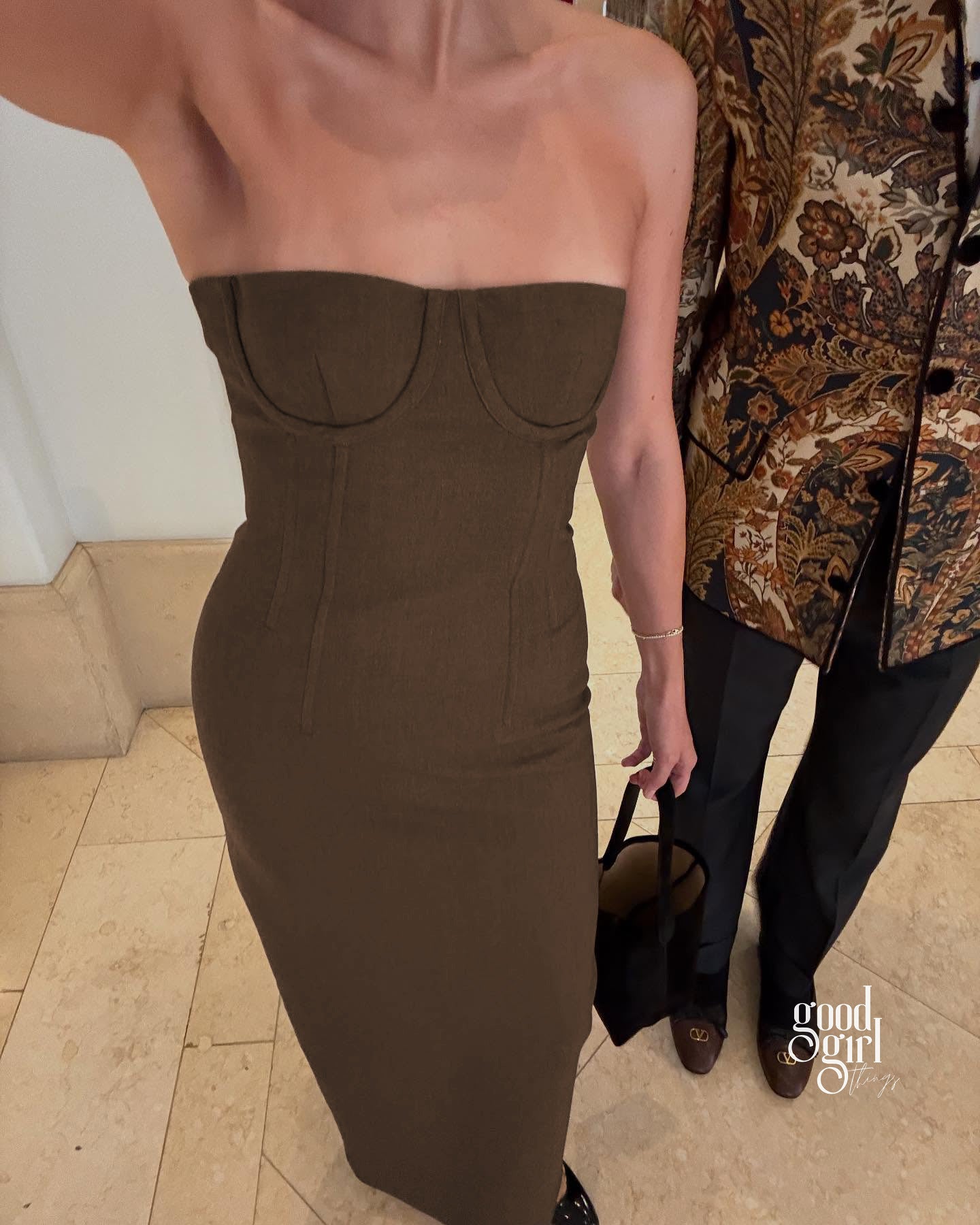 Vita Strapless Bandage Dress [JA8CWD9O]