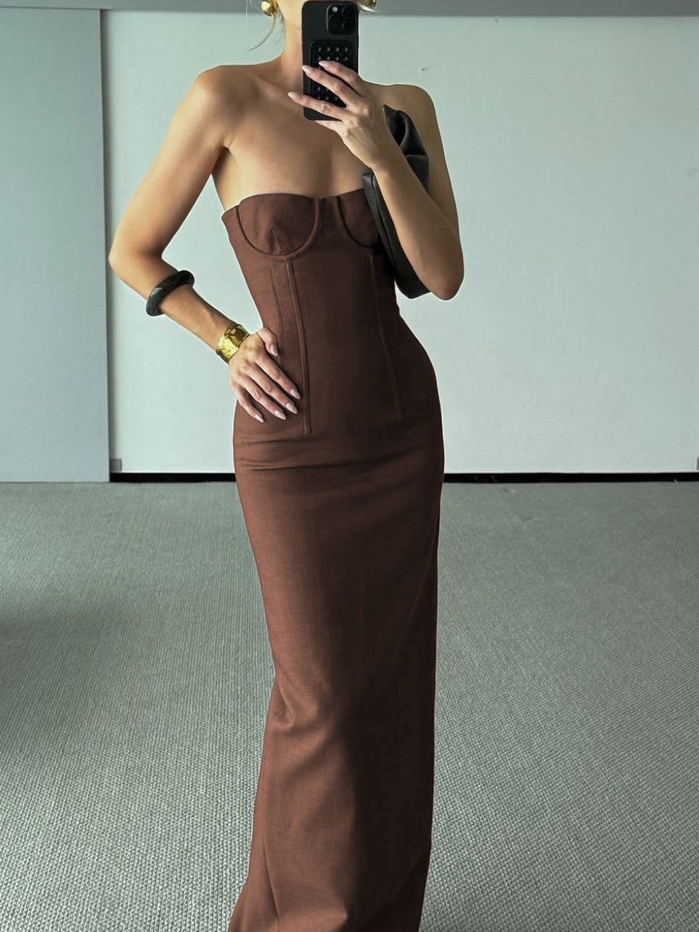 Vita Strapless Bandage Dress [QICNVCNC]