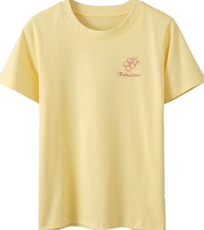 Yanely Fruit Print T-Shirt [K5PIA6VF]