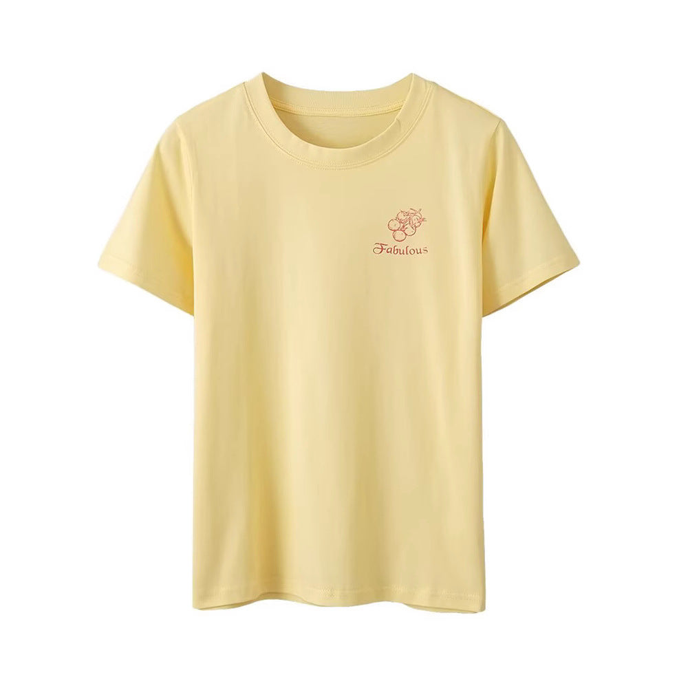 Yanely Fruit Print T-Shirt [5NP4O3OF]