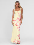 Good Girl Things Yara Romantic Floral Maxi Dress