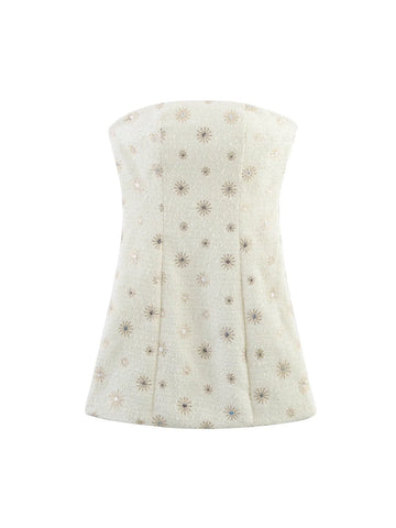 Annalyse Floral Strapless Mini Dress