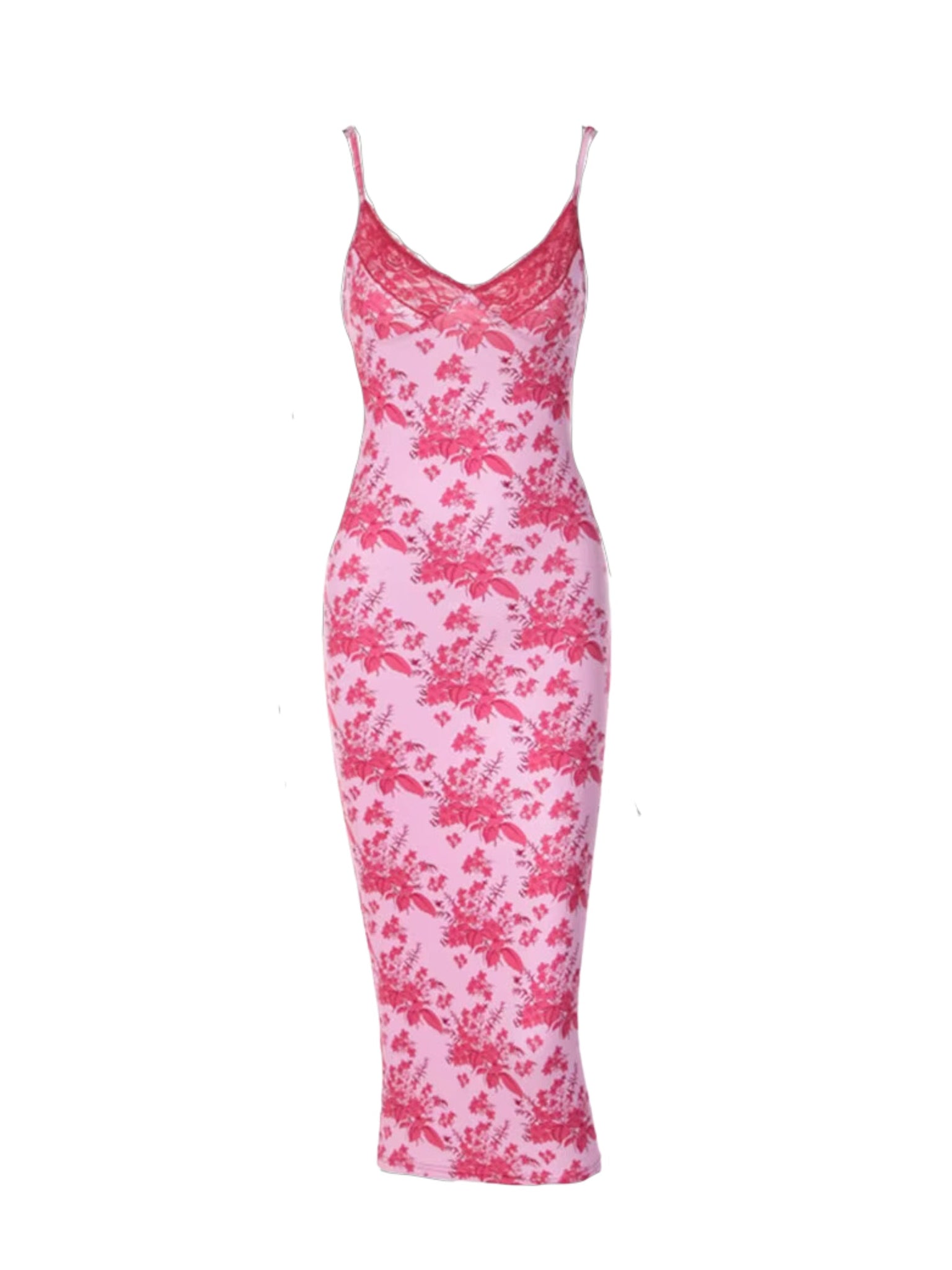 alissa floral midi dress Azazie Alissa