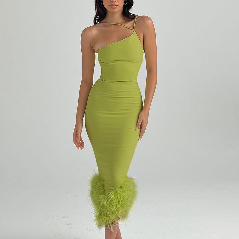 Tilda One Shoulder Midi Dress Tilda One Shoulder Midi Dress